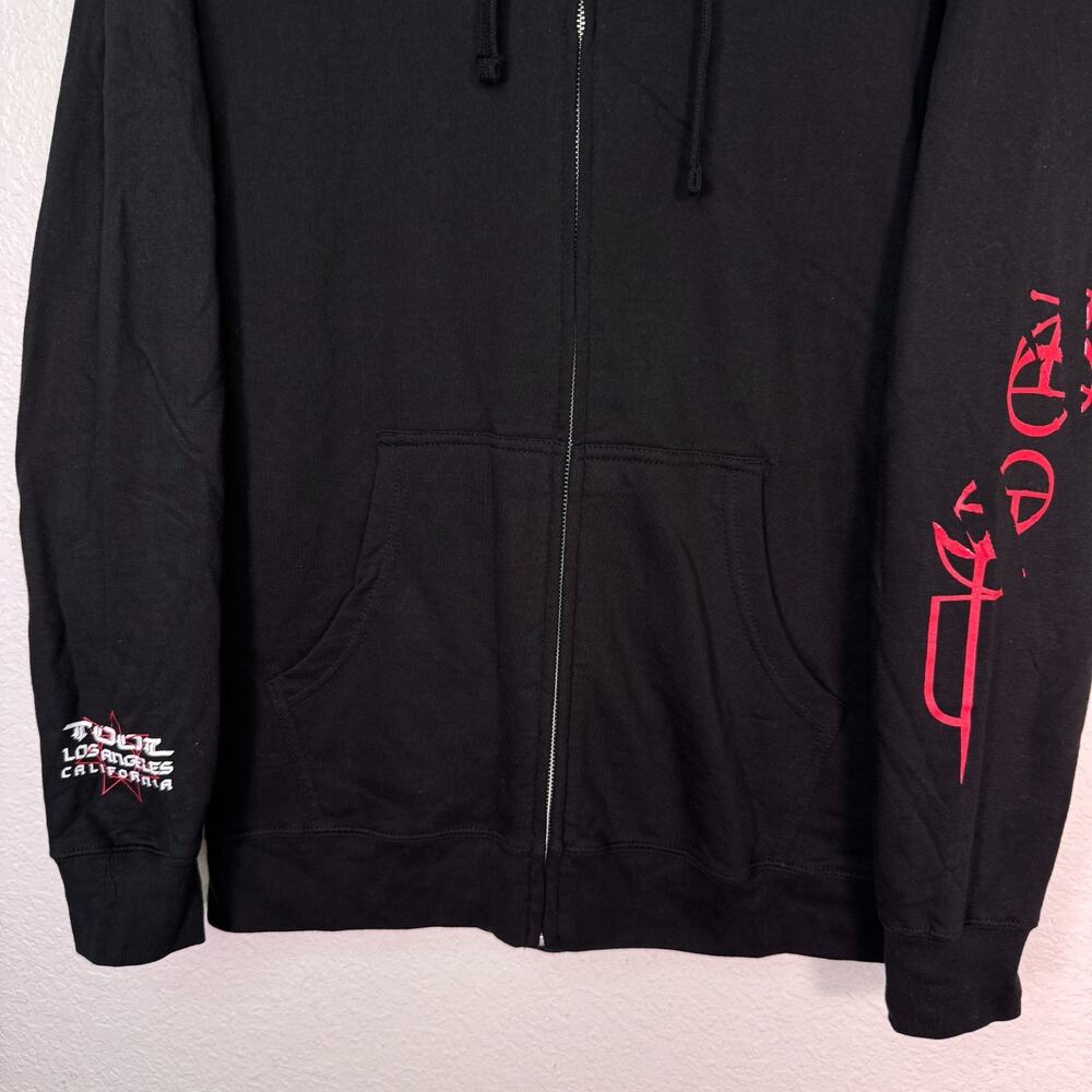 Tool Fear Inoculum Tour Hoodie Mens XL Zip Up Jacket Concert Merch Band Black - Picture 6 of 14